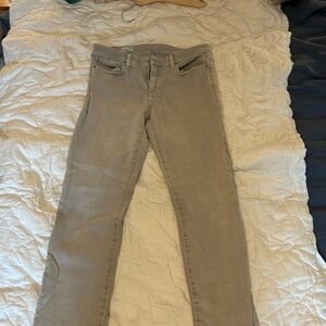 Light gray slim fit Gap jeans, size 31r
